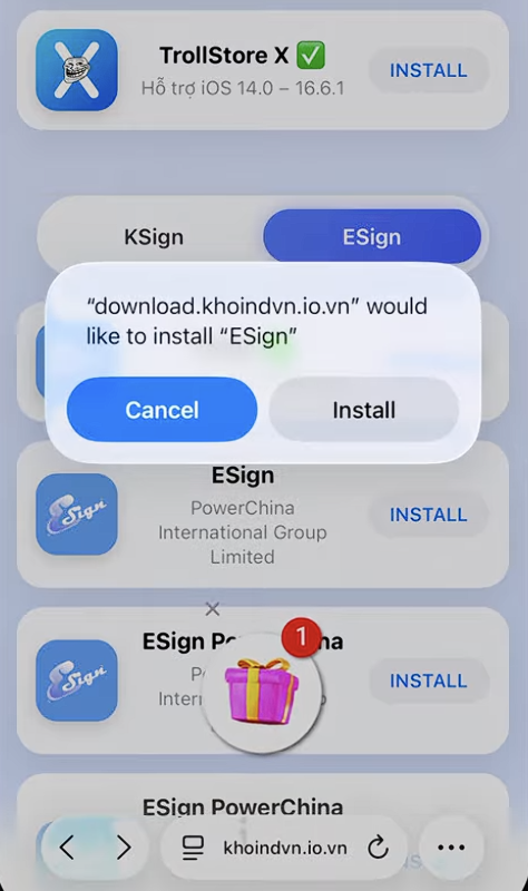 Install ESign iOS Profile Fresh